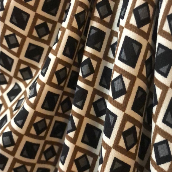 Print dress with buckle - Picture 4 of 4